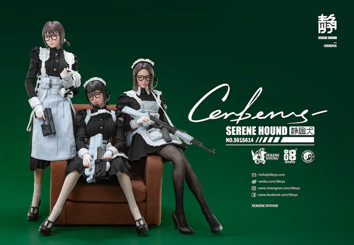 Serene Hound Series 501S614-R Cerberus Maid Team Rus 1/6 Scale Action Figure 15 Serene Hound Series 501S614-R Cerberus Maid Team Rus 1/6 Scale Action Figure - Image 13