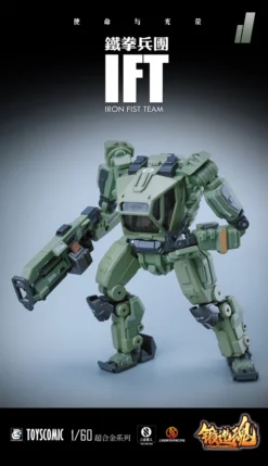 Forging Soul Series AGS-11 1/60 Iron Fist Team BP-48 Heavy-Armed Guard Jungle Custom