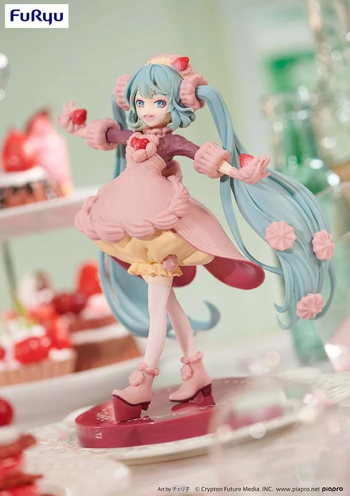 Hatsune Miku Sweet Sweets Series Figure: Strawberry Chocolate Short Ver. 11 Hatsune Miku Sweet Sweets Series Figure: Strawberry Chocolate Short Ver. - Image 9
