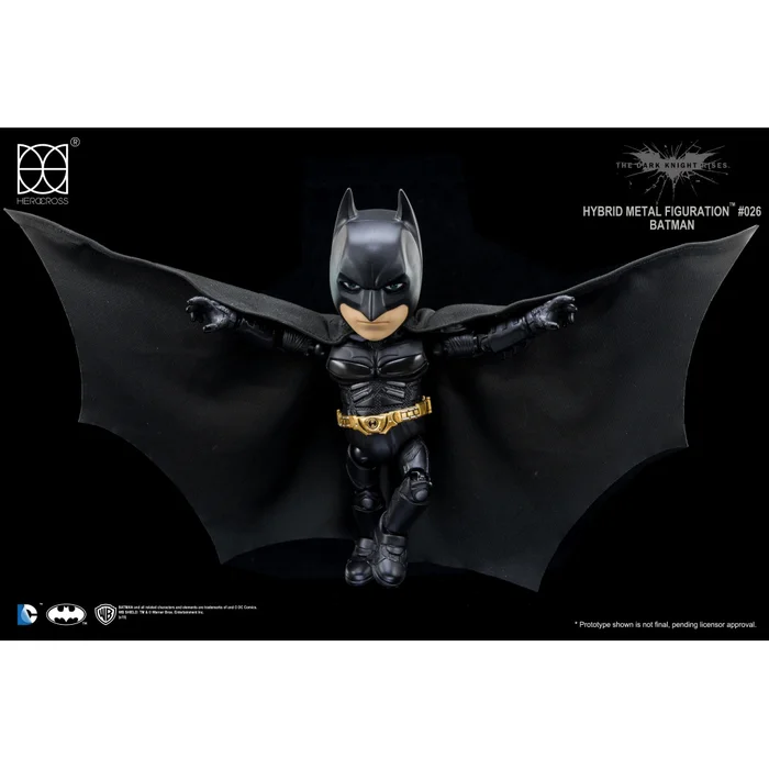 Hybrid Metal Figuration #026: The Dark Knight Rises - Batman 3 Hybrid Metal Figuration #026: The Dark Knight Rises - Batman