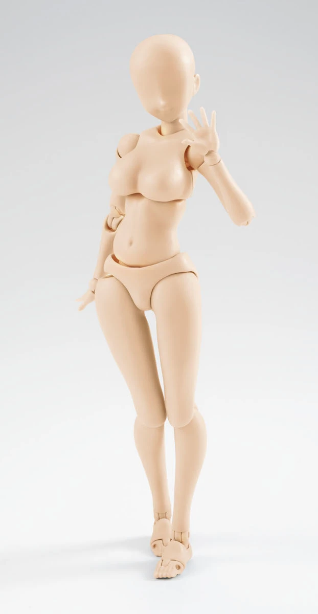 Bandai S.H.Figuarts Body-chan Kentaro Yabuki Edition: Pale Orange Color Ver. 4 Bandai S.H.Figuarts Body-chan Kentaro Yabuki Edition: Pale Orange Color Ver. - Image 2