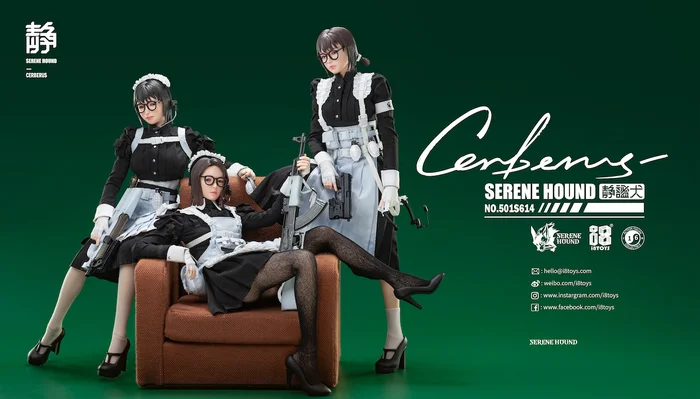 Serene Hound Series 501S614-R Cerberus Maid Team Rus 1/6 Scale Action Figure 14 Serene Hound Series 501S614-R Cerberus Maid Team Rus 1/6 Scale Action Figure - Image 12