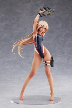 Arms Note Kouhai-chan Of The Swim Team: Red Line Swimsuit Ver. 1/7 Scale Figure