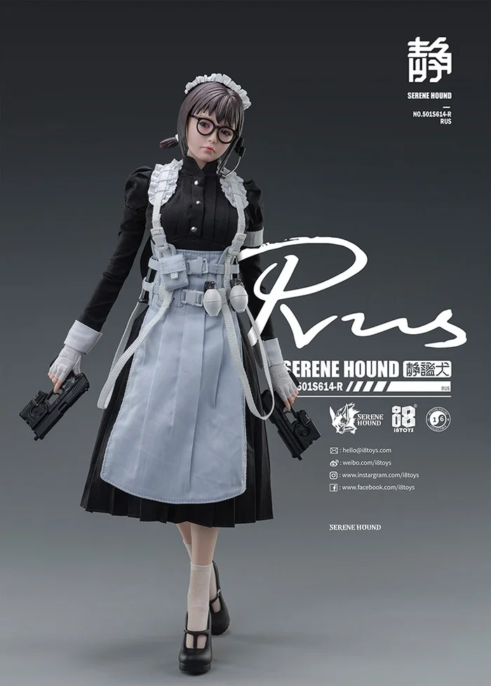 Serene Hound Series 501S614-R Cerberus Maid Team Rus 1/6 Scale Action Figure 7 Serene Hound Series 501S614-R Cerberus Maid Team Rus 1/6 Scale Action Figure - Image 5