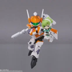 Tiny Session Macross Delta VF-31E Siegfried (Chuck Mustang Use) W/ Reina Prowler