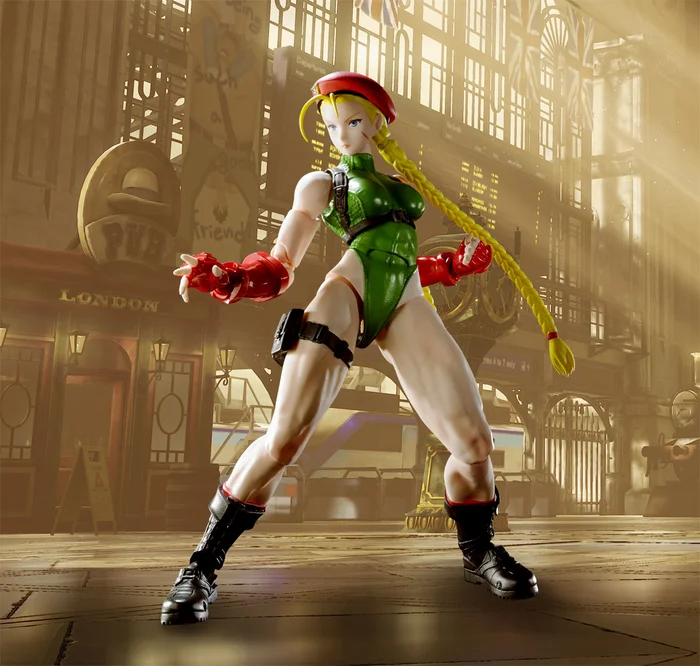Bandai S.H.Figuarts Street Fighter V Cammy 4 Bandai S.H.Figuarts Street Fighter V Cammy - Image 2