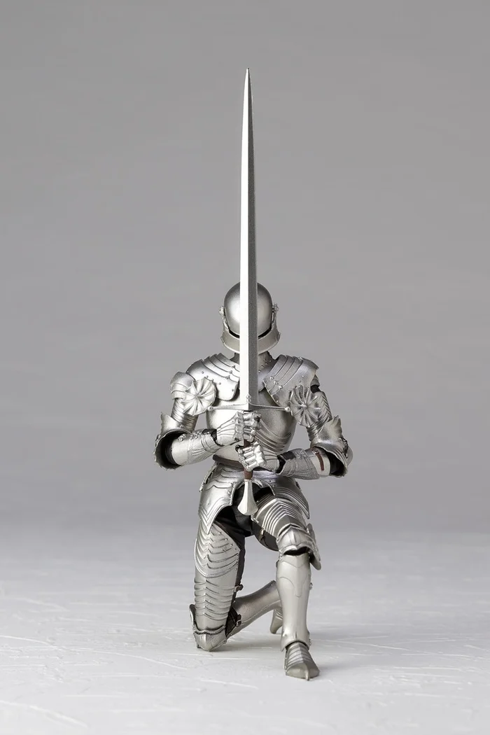 KT-021 Takeyashiki Jizaiokimono 15th Century Gothic Field Armor: Silver 12 KT-021 Takeyashiki Jizaiokimono 15th Century Gothic Field Armor: Silver - Image 10