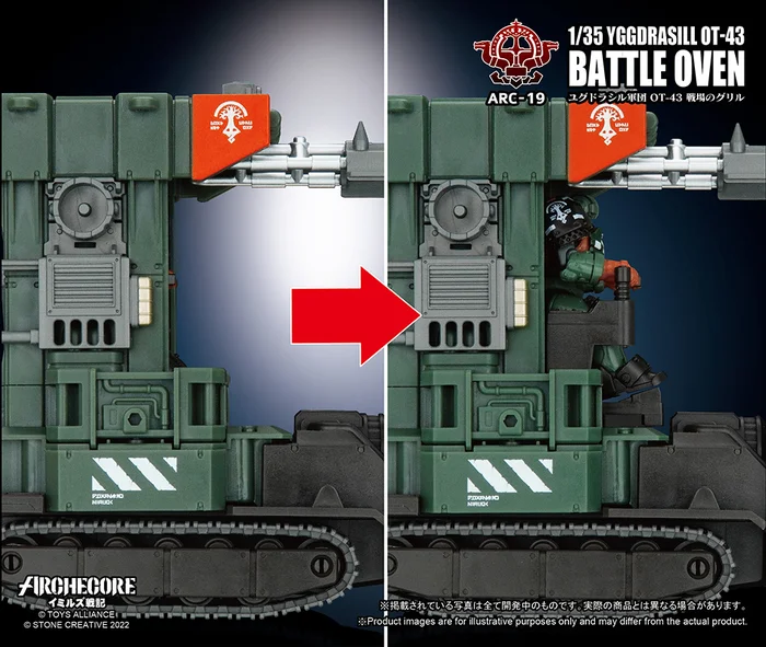 ARC-19 Archecore Ymirus 1/35 Scale Yggdrasill OT-43 Battle Oven 10 ARC-19 Archecore Ymirus 1/35 Scale Yggdrasill OT-43 Battle Oven - Image 8