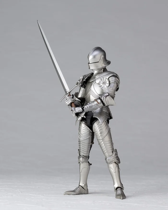 KT-021 Takeyashiki Jizaiokimono 15th Century Gothic Field Armor: Silver 9 KT-021 Takeyashiki Jizaiokimono 15th Century Gothic Field Armor: Silver - Image 7