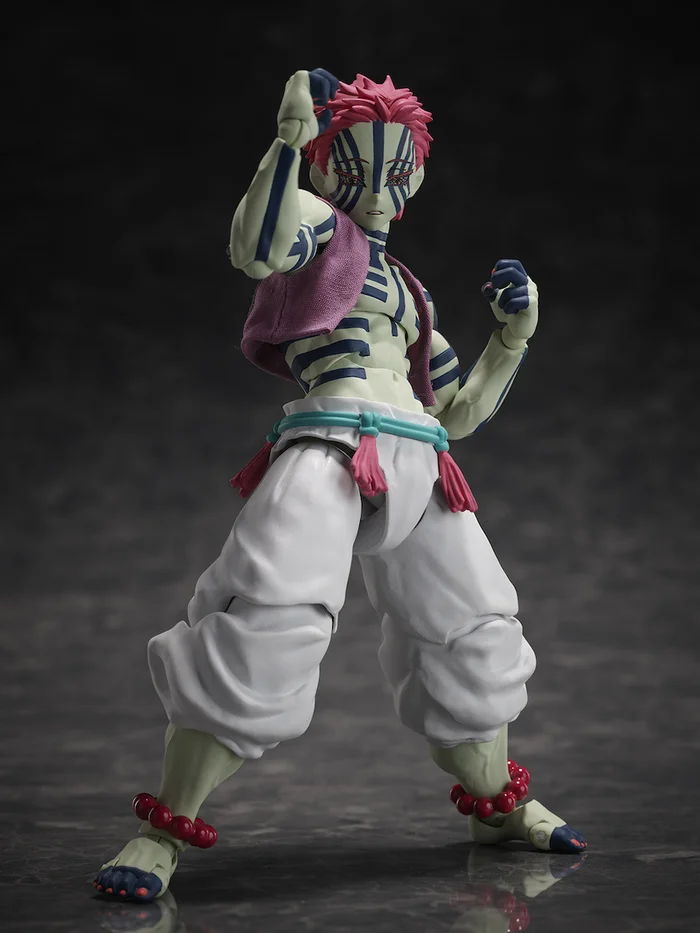 BUZZmod Demon Slayer: Kimetsu No Yaiba Akaza 1/12 Scale Action Figure 8 BUZZmod Demon Slayer: Kimetsu No Yaiba Akaza 1/12 Scale Action Figure - Image 6