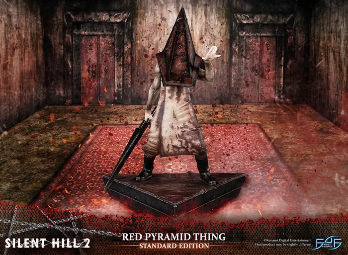 First 4 Figures Silent Hill 2 Red Pyramid Thing: Standard Edition Statue 12 First 4 Figures Silent Hill 2 Red Pyramid Thing: Standard Edition Statue - Image 10