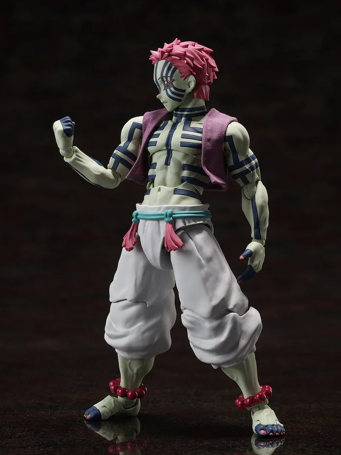 BUZZmod Demon Slayer: Kimetsu No Yaiba Akaza 1/12 Scale Action Figure 5 BUZZmod Demon Slayer: Kimetsu No Yaiba Akaza 1/12 Scale Action Figure - Image 3