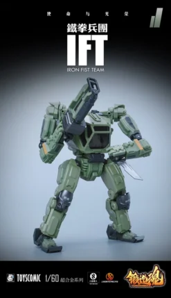 Forging Soul Series AGS-11 1/60 Iron Fist Team BP-48 Heavy-Armed Guard Jungle Custom -Figure Model 77ea82df7f4d45bb934bdbd03d6bce71.jpg