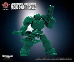 ARC-G01 Archecore-Saga Of Ymirus 1/35 Scale Arche-Soldier Squad Customized Green Color Ver. -Figure Model 7af8e3f65c3a49208fe0072b191314ac.jpg