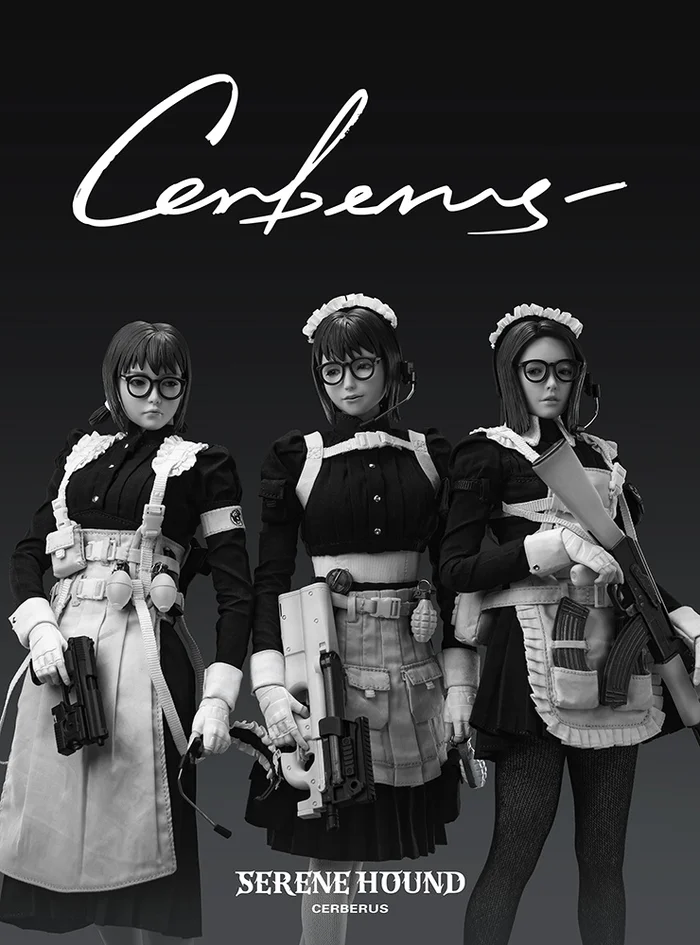 Serene Hound Series 501S614-R Cerberus Maid Team Rus 1/6 Scale Action Figure 17 Serene Hound Series 501S614-R Cerberus Maid Team Rus 1/6 Scale Action Figure - Image 15