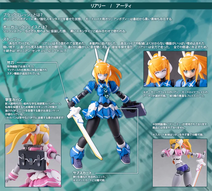 Robot Neoanthropinae Polynian Really: Motoroid Arty Non-Scale Figure 12 Robot Neoanthropinae Polynian Really: Motoroid Arty Non-Scale Figure - Image 10