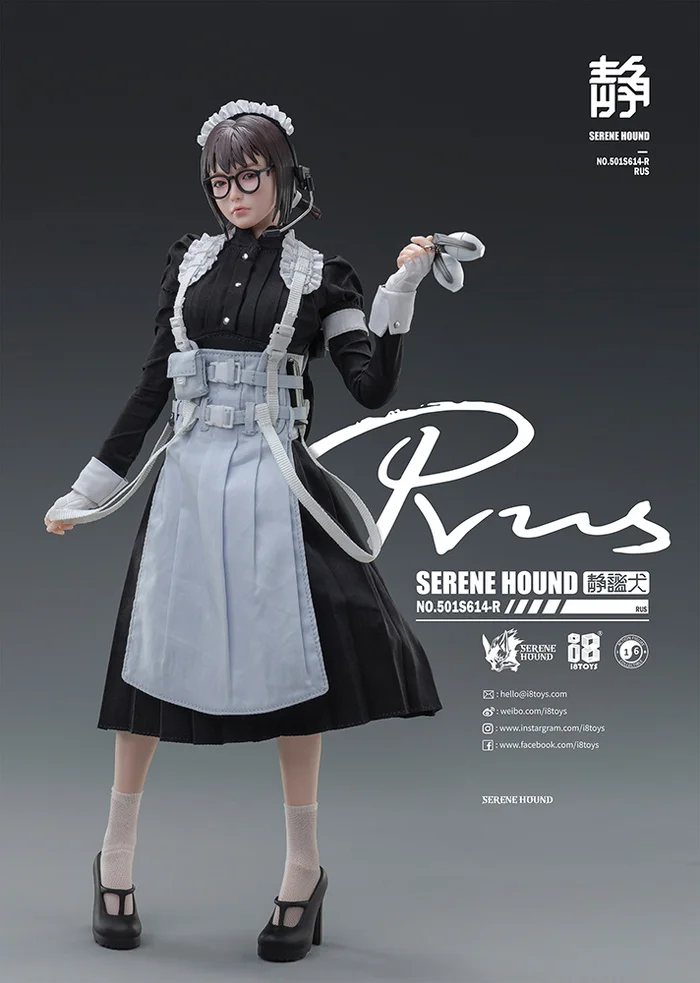 Serene Hound Series 501S614-R Cerberus Maid Team Rus 1/6 Scale Action Figure 6 Serene Hound Series 501S614-R Cerberus Maid Team Rus 1/6 Scale Action Figure - Image 4