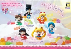 MegaHouse Petit Chara Land Sailor Moon Make Up W/ Candy Box Set (Re-run)