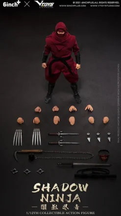 Shadow Ninja (Red) 1/12 Scale Action Figure -Figure Model b3b2bcb9eaca40169aa4948e37b2c510.jpg