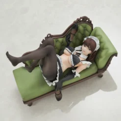 Kuro Tights Deep Maid No Deep Na Yuuwaku Non-Scale Figure