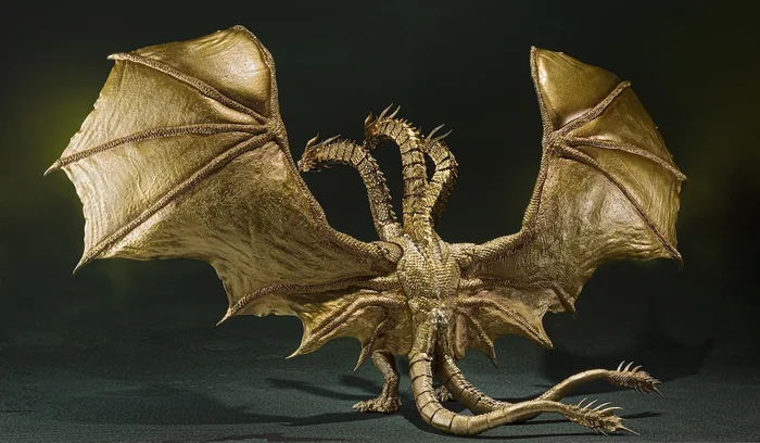 Bandai S.H.MonsterArts Godzilla: King Of The Monsters King Ghidorah (2019): Special Color Ver. 5 Bandai S.H.MonsterArts Godzilla: King Of The Monsters King Ghidorah (2019): Special Color Ver. - Image 3
