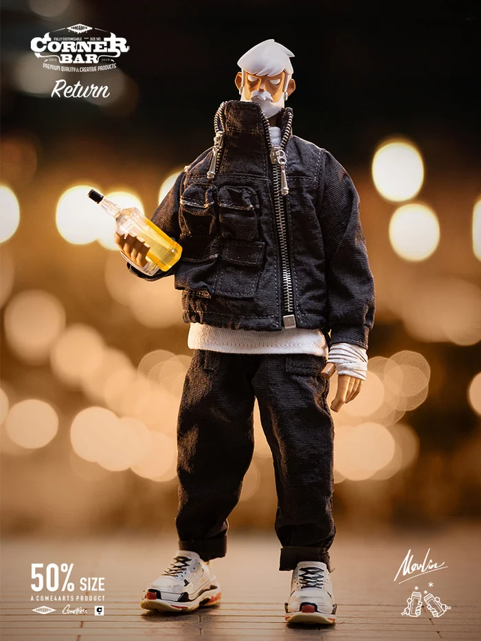 Corner Bar Series Merlin 1/9 Scale Action Figure 3 Corner Bar Series Merlin 1/9 Scale Action Figure