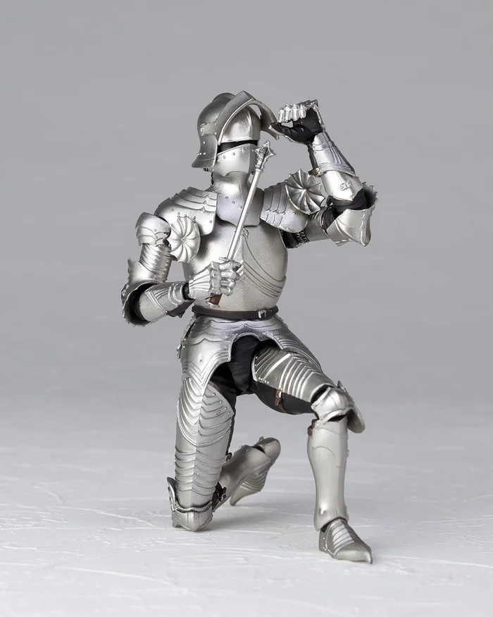 KT-021 Takeyashiki Jizaiokimono 15th Century Gothic Field Armor: Silver 13 KT-021 Takeyashiki Jizaiokimono 15th Century Gothic Field Armor: Silver - Image 11