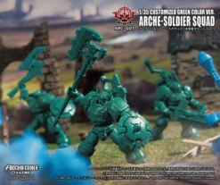 ARC-G01 Archecore-Saga Of Ymirus 1/35 Scale Arche-Soldier Squad Customized Green Color Ver. -Figure Model e4a1b19f95324f5ab7aafeb1c94fad34.jpg