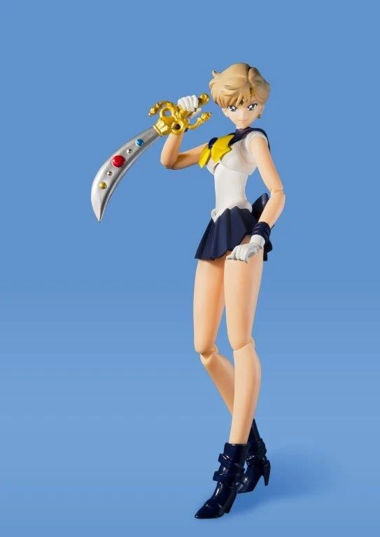 Bandai S.H.Figuarts Pretty Guardian Sailor Moon Sailor Uranus: Animation Color Edition 4 Bandai S.H.Figuarts Pretty Guardian Sailor Moon Sailor Uranus: Animation Color Edition - Image 2
