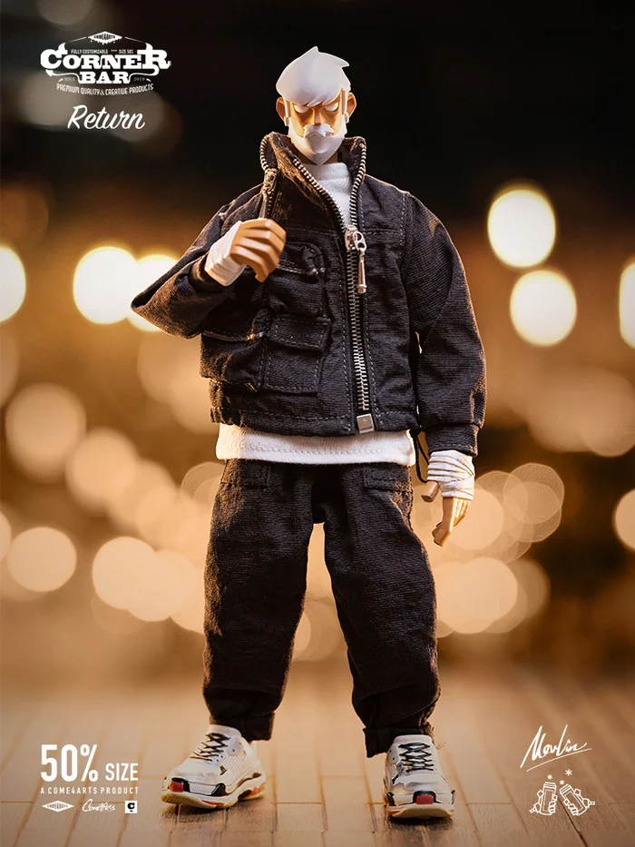 Corner Bar Series Merlin 1/9 Scale Action Figure 4 Corner Bar Series Merlin 1/9 Scale Action Figure - Image 2